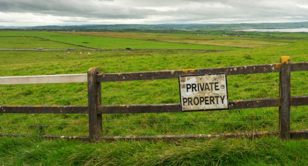 a property line dispute in new jersey